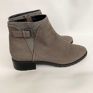 Caslon Oaklee Water Resistant Bootie Stone Nubuck 10
